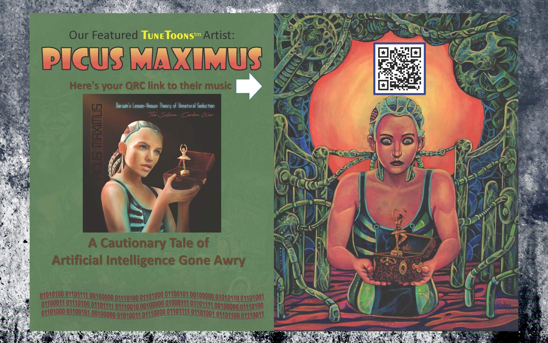 Issue #1: pages 07-08 : Featured Artist : Picus Maximus